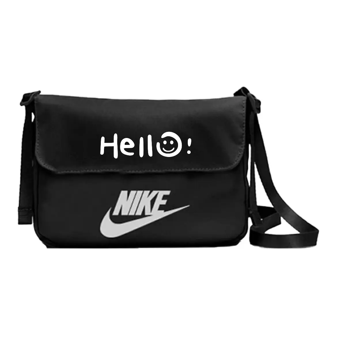 

Nike Тканевая поясная сумка Regular Unisex Black, Hello