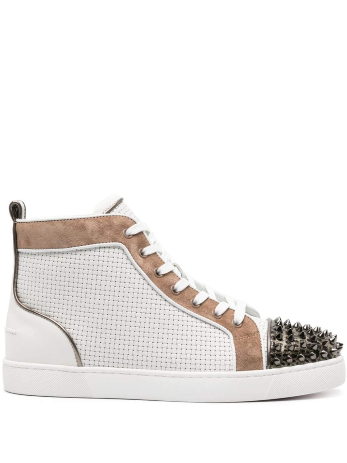 

Christian Louboutin кеды Louis со вставками, белый