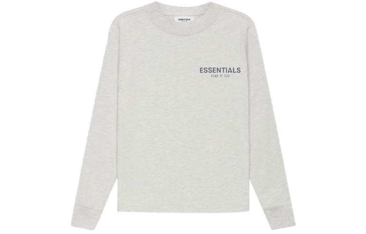 Футболка детская Fear Of God Essentials, светло-бежевый — фото 2