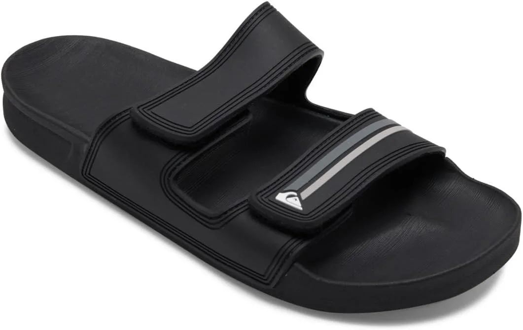 Мужские сандалии Quiksilver Rivi Slide Adjust II, черный/серый