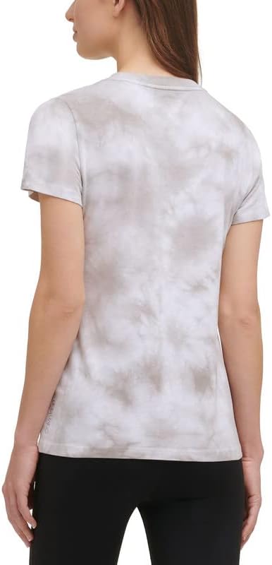 

Женская футболка Calvin Klein Performance с логотипом в стиле тай-дай, Brown, Коричневый, Женская футболка Calvin Klein Performance с логотипом в стиле тай-дай, Brown