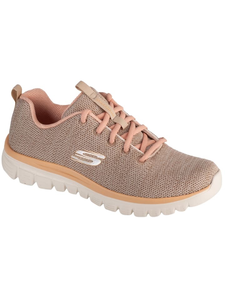 Низкие кроссовки Skechers Graceful Twisted Fortune, бежевый