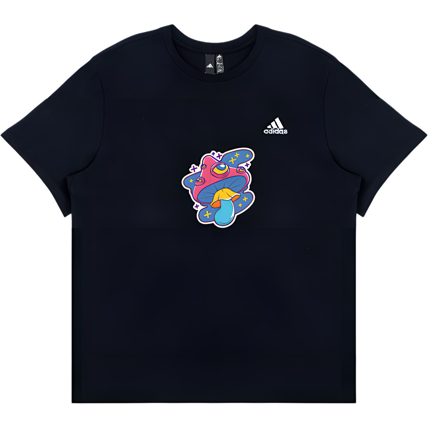 

Adidas Футболка унисекс черная, Черный, Adidas Футболка унисекс черная