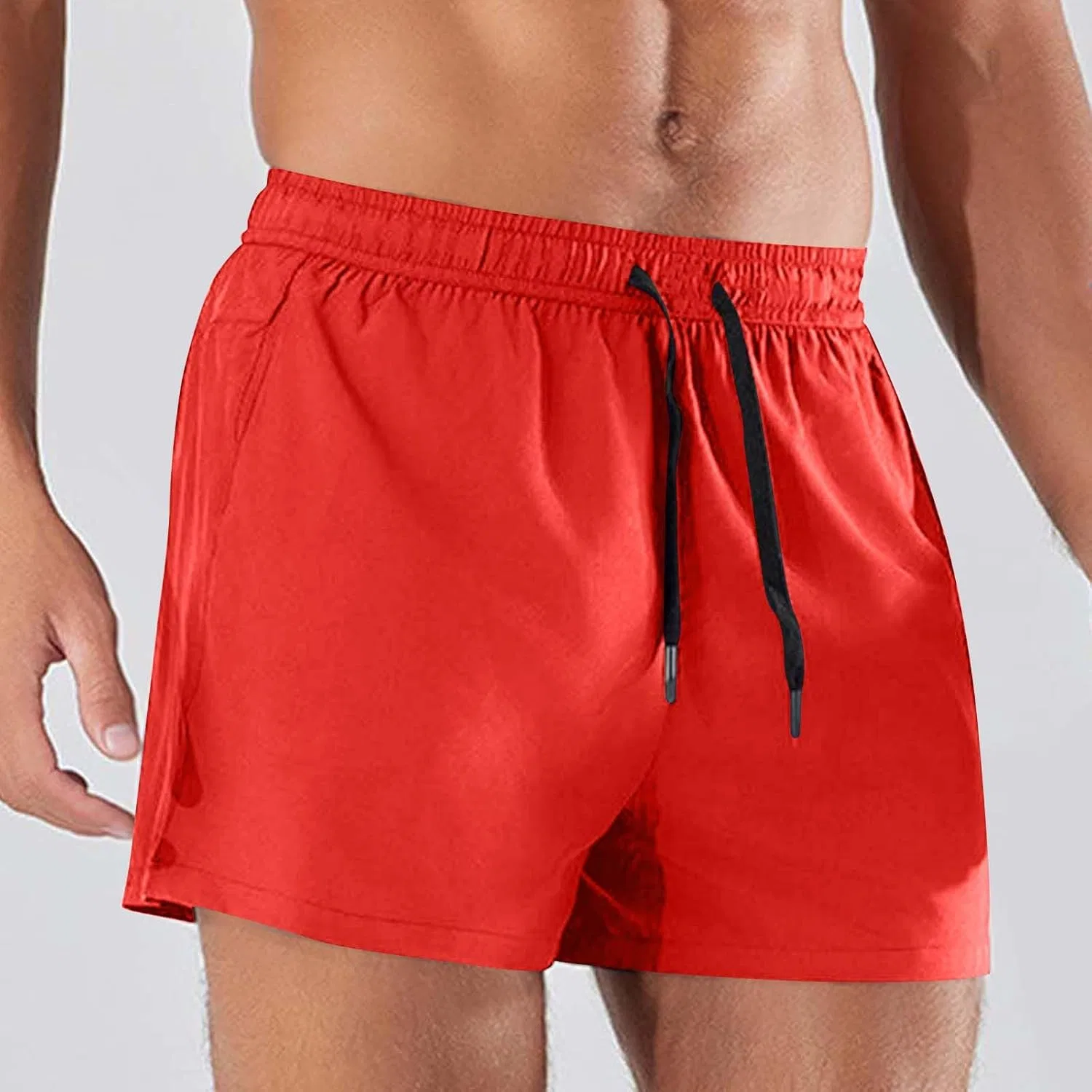 Спортивные шорты Athletic Straight Leg, Red — фото 2