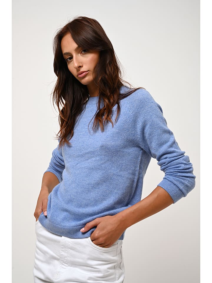

Пуловер AUTHENTIC CASHMERE Kaschmir-Pullover Ecrin, светло-синий