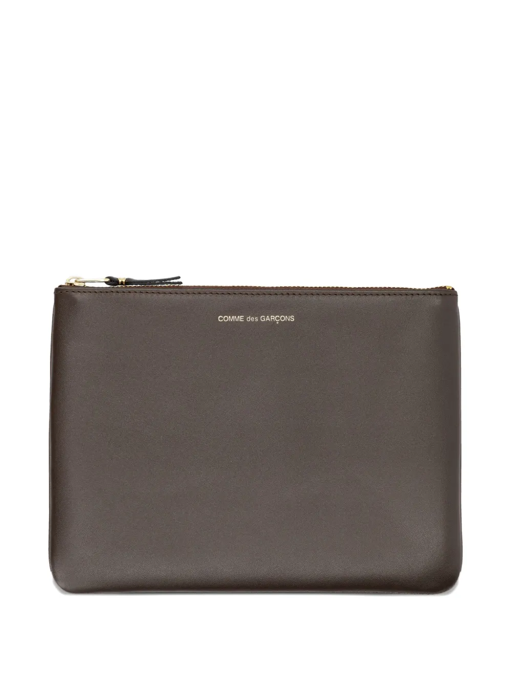 

Кожаный кошелек на молнии Comme Des Garçons Wallet, коричневый