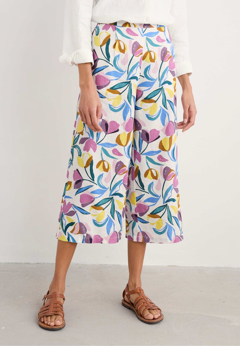 

Брюки PEACEFUL HAVEN CULOTTES Seasalt Cornwall, мультиколор