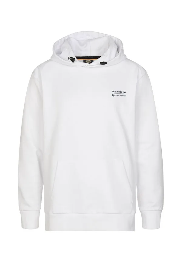 Худи с принтом «чапала» Petrol Industries, Bright White