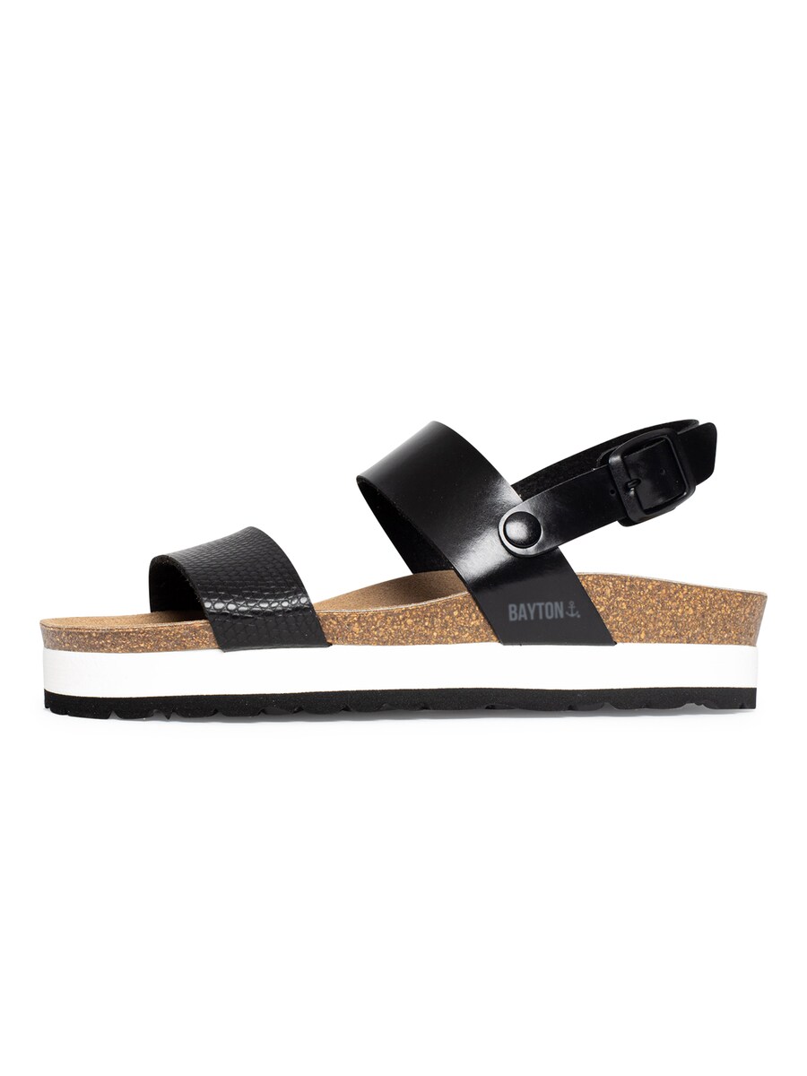 Босоножки на высоком каблуке Bayton Strap Sandals Gladstone, черный