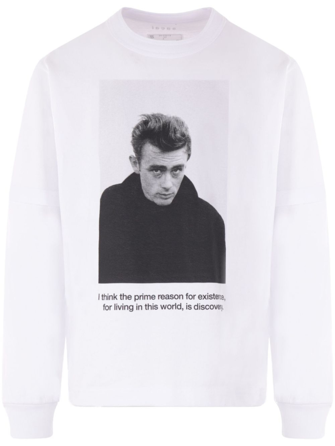 

Sacai футболка James Dean, белый