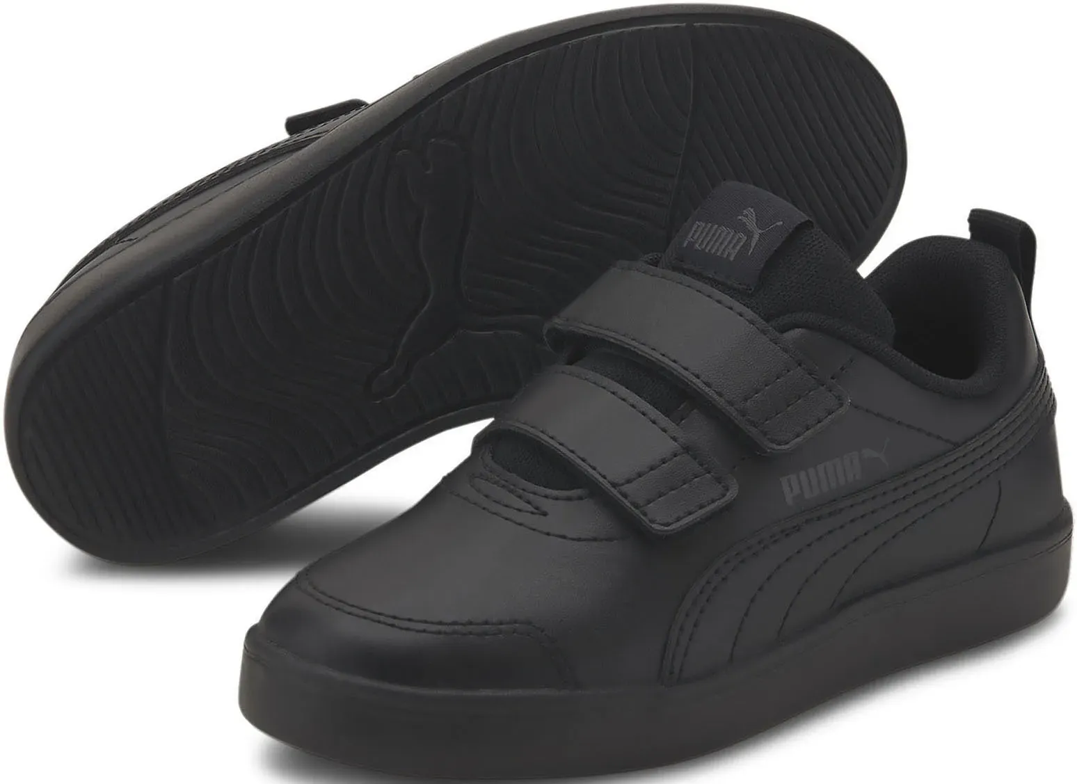 

Кроссовки PUMA "Courtflex v2 V PS", черный