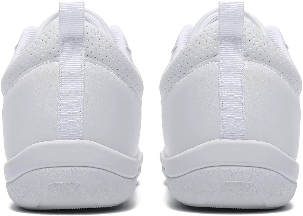 

LANDHIKER Туфли для черлидинга для девочек белые танцевальные туфли Молодежные спортивные туфли для тренировок Удобные атлетические туфли Балетки для девочек