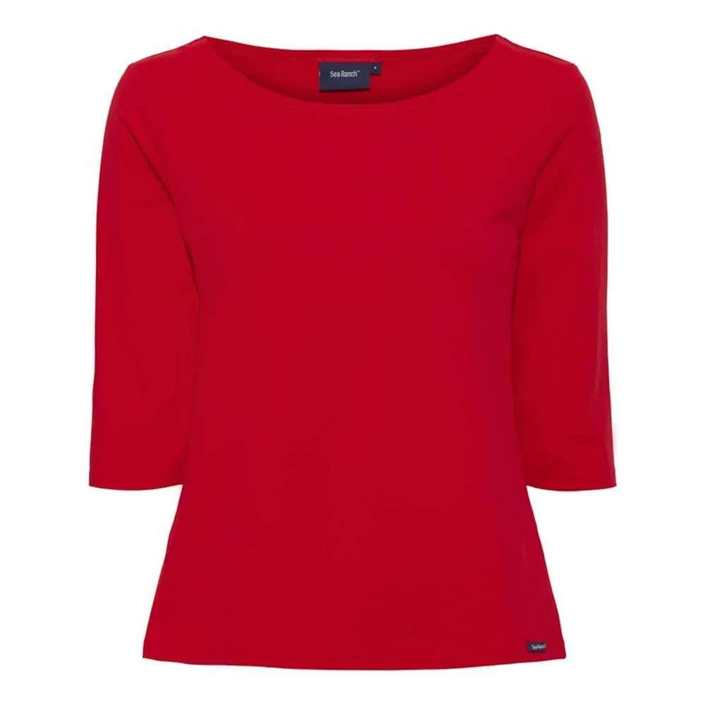 

Футболка Sea Ranch Marina 3/4 sleeve, красный