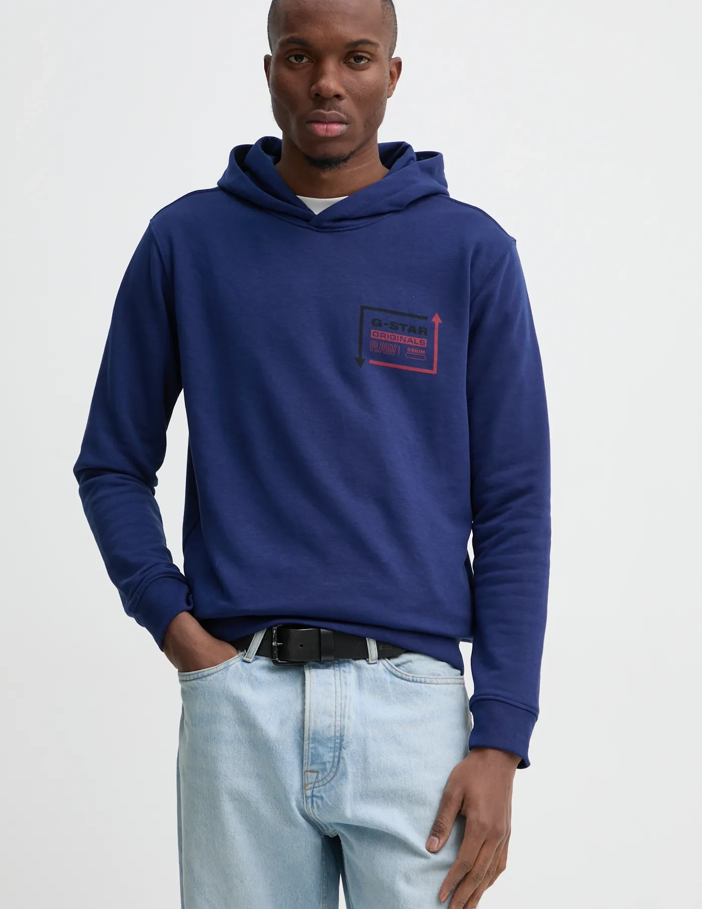 

Толстовка G-Star Raw, темно-синий