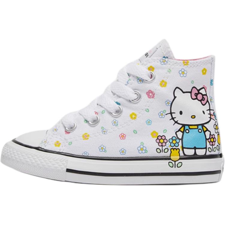 

Converse Высокие детские туфли Hello Kitty x Chuck Taylor All Star, белые, для младенцев и малышей