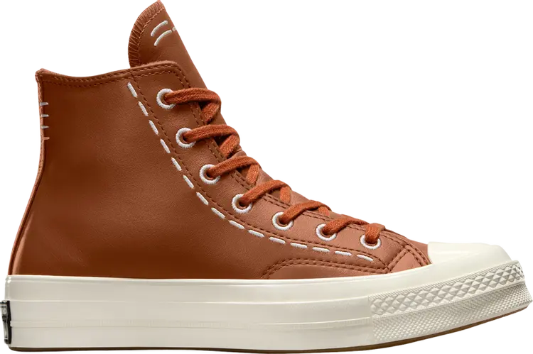 

Кроссовки Wmns Chuck 70 High 'Bold Stitch - Tawny Owl', коричневый