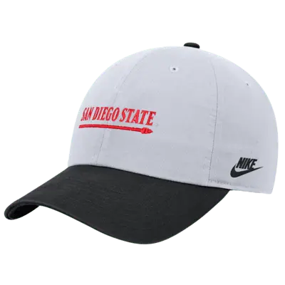 

Бейсболка Nike San Diego State College Campus Cap, белый
