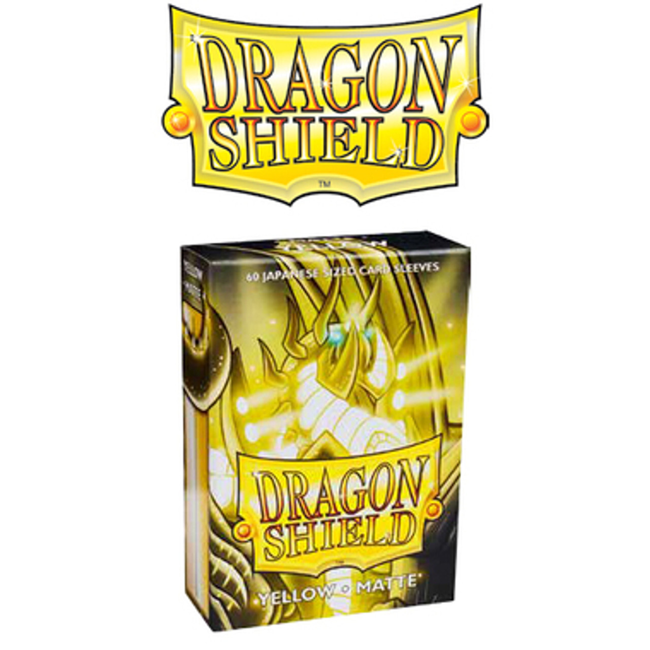 

Аксессуары Dragon Shield Matte Yellow Japanese Sized Card Sleeves (60ct)