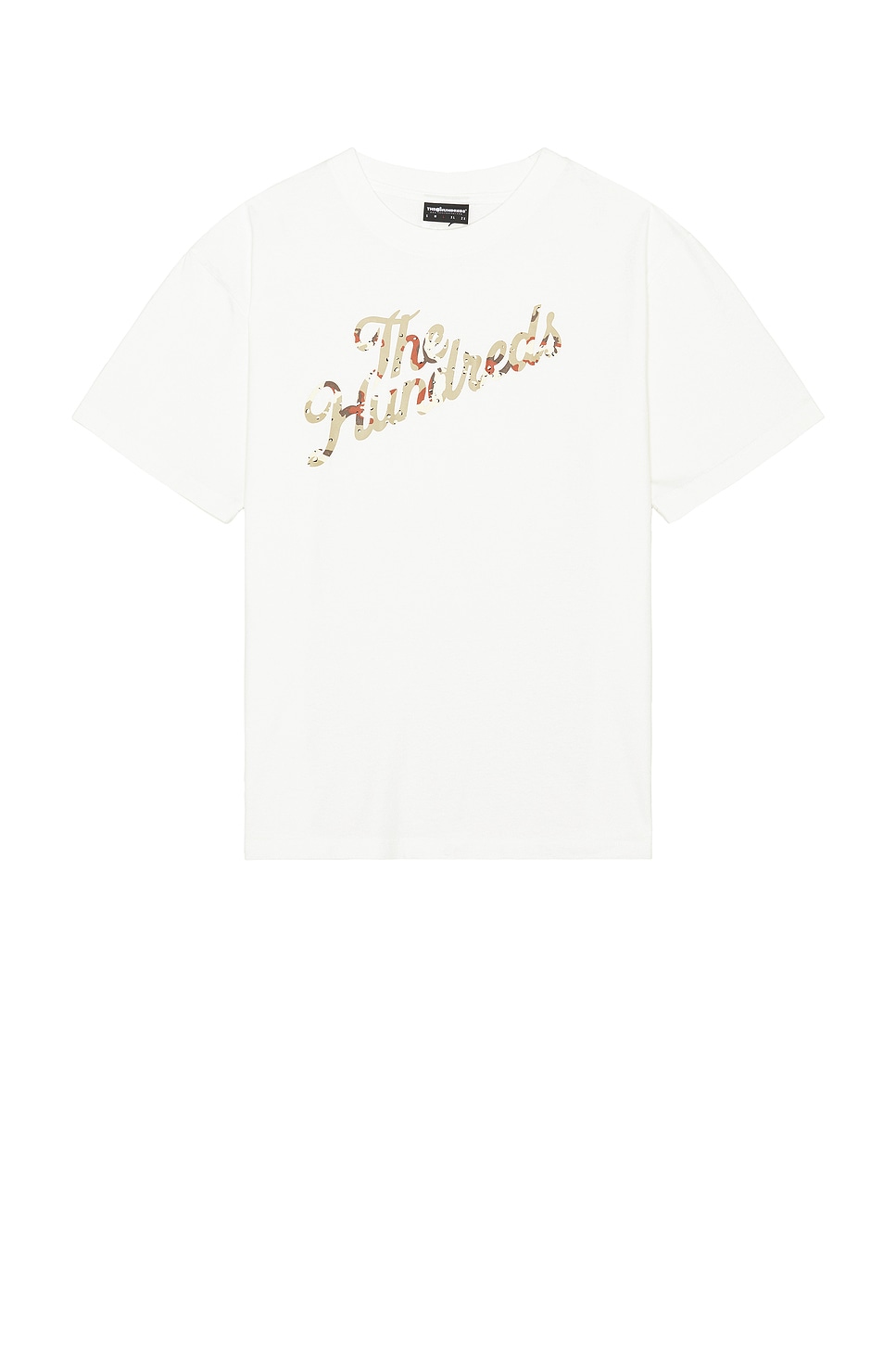 

Футболка Delta slant от The Hundreds, blanc de blanc