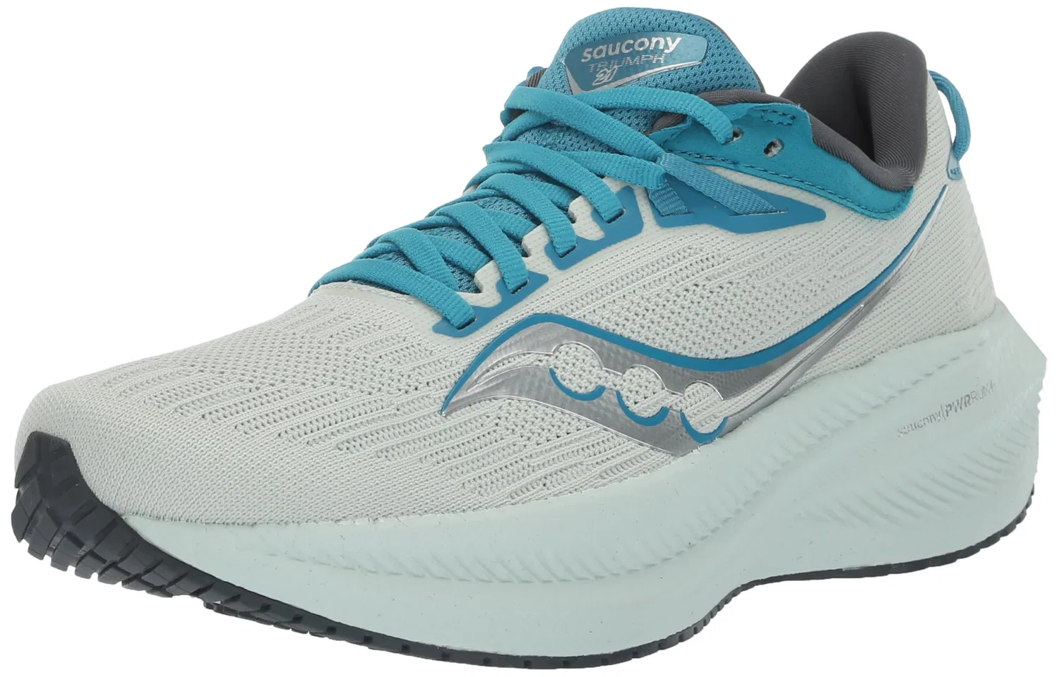 Детские кроссовки для девочек с легкой подошвой Triumph 21 Saucony, 20 Mist Ink