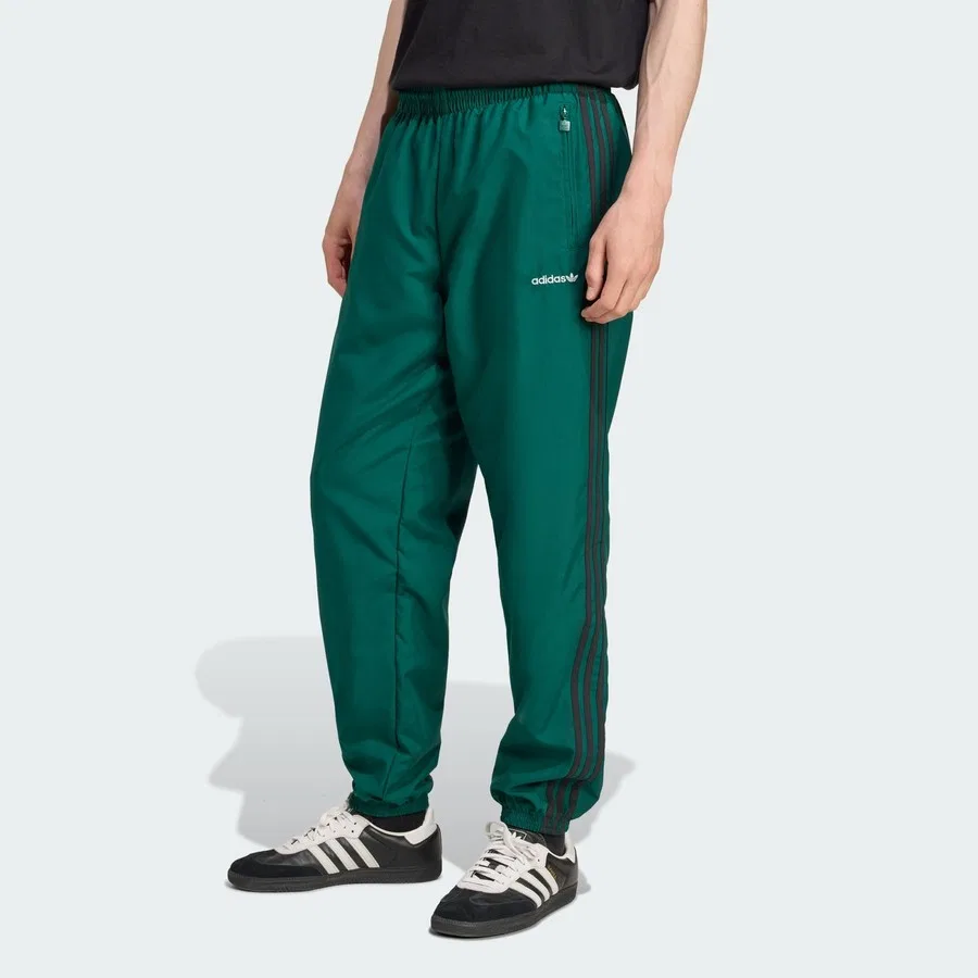 Спортивные штаны с флисовой подкладкой Originals JX3079 Brushed Dokuma adidas, Зеленый