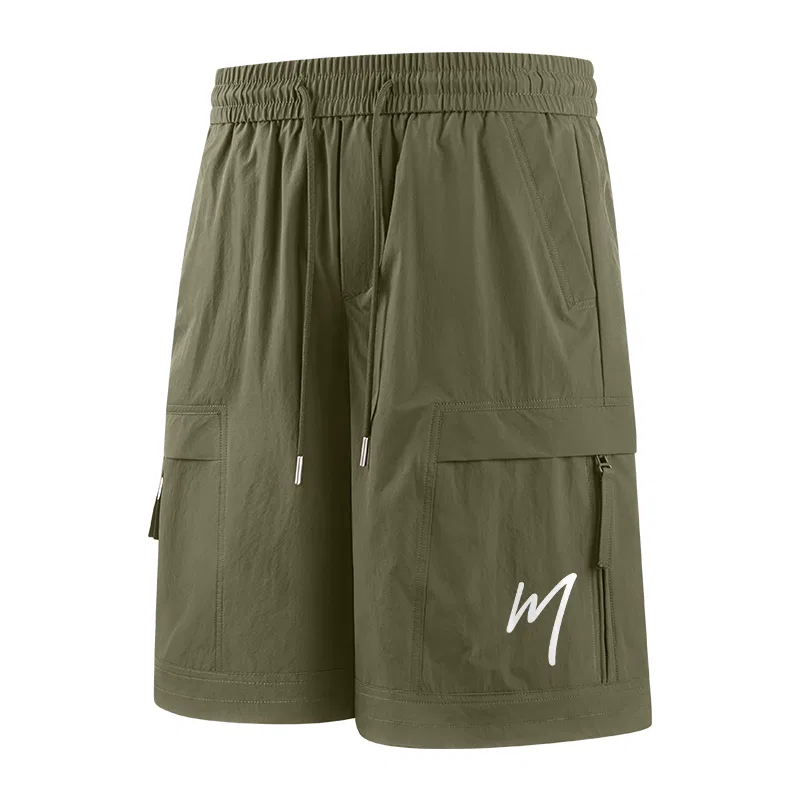 Детские шорты дышащие MINISO, Olive Green