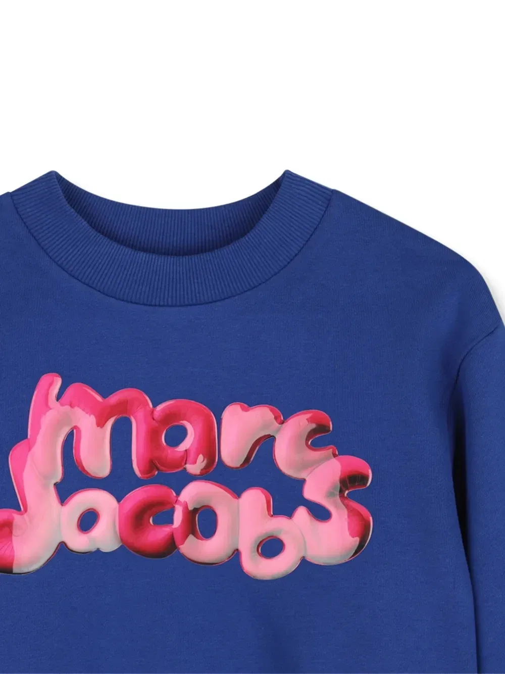 Свитер с логотипом Marc Jacobs Kids, синий — фото 3
