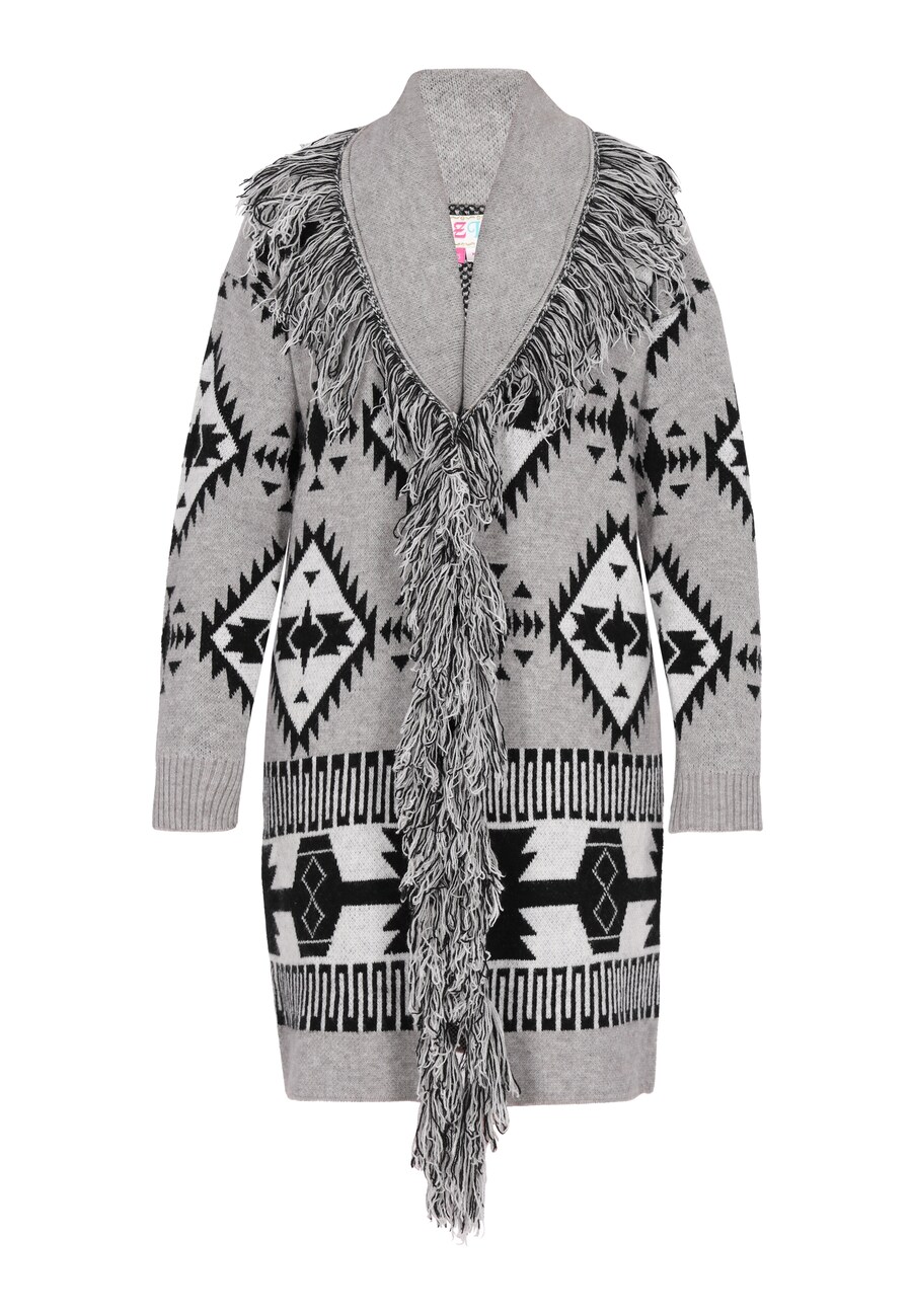 

Вязаный кардиган IZIA Knit Cardigan, серый
