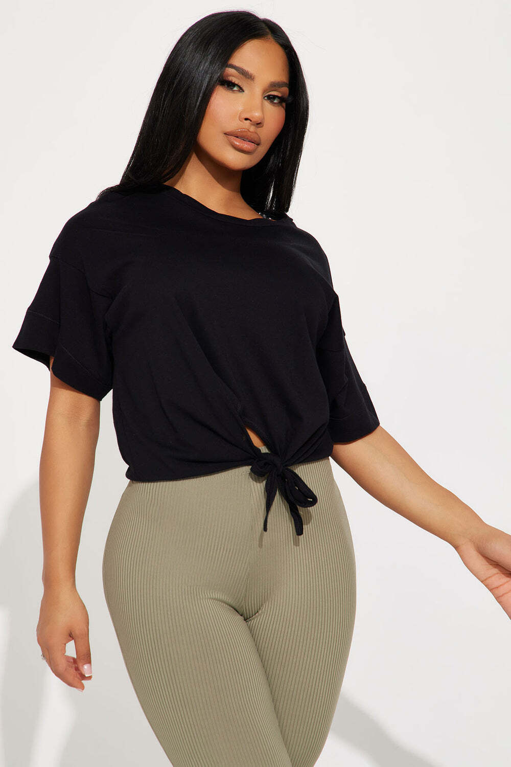 

Топ Fashion Nova JT46535, черный