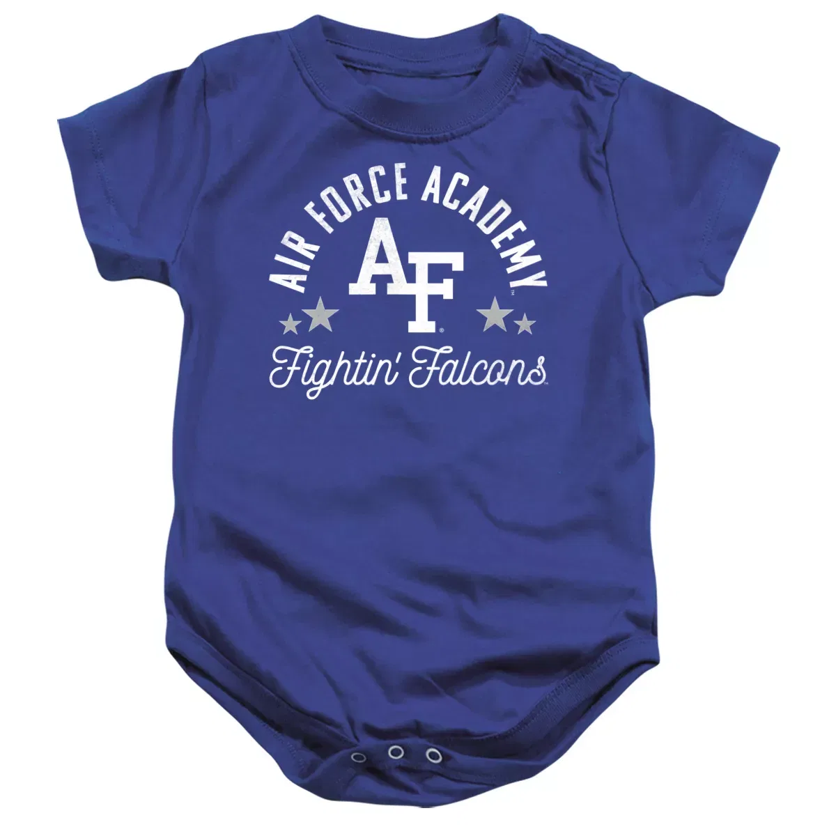 Детский боди-комбинезон с коротким рукавом Fightin' Falcons NCAA, Royal Blue