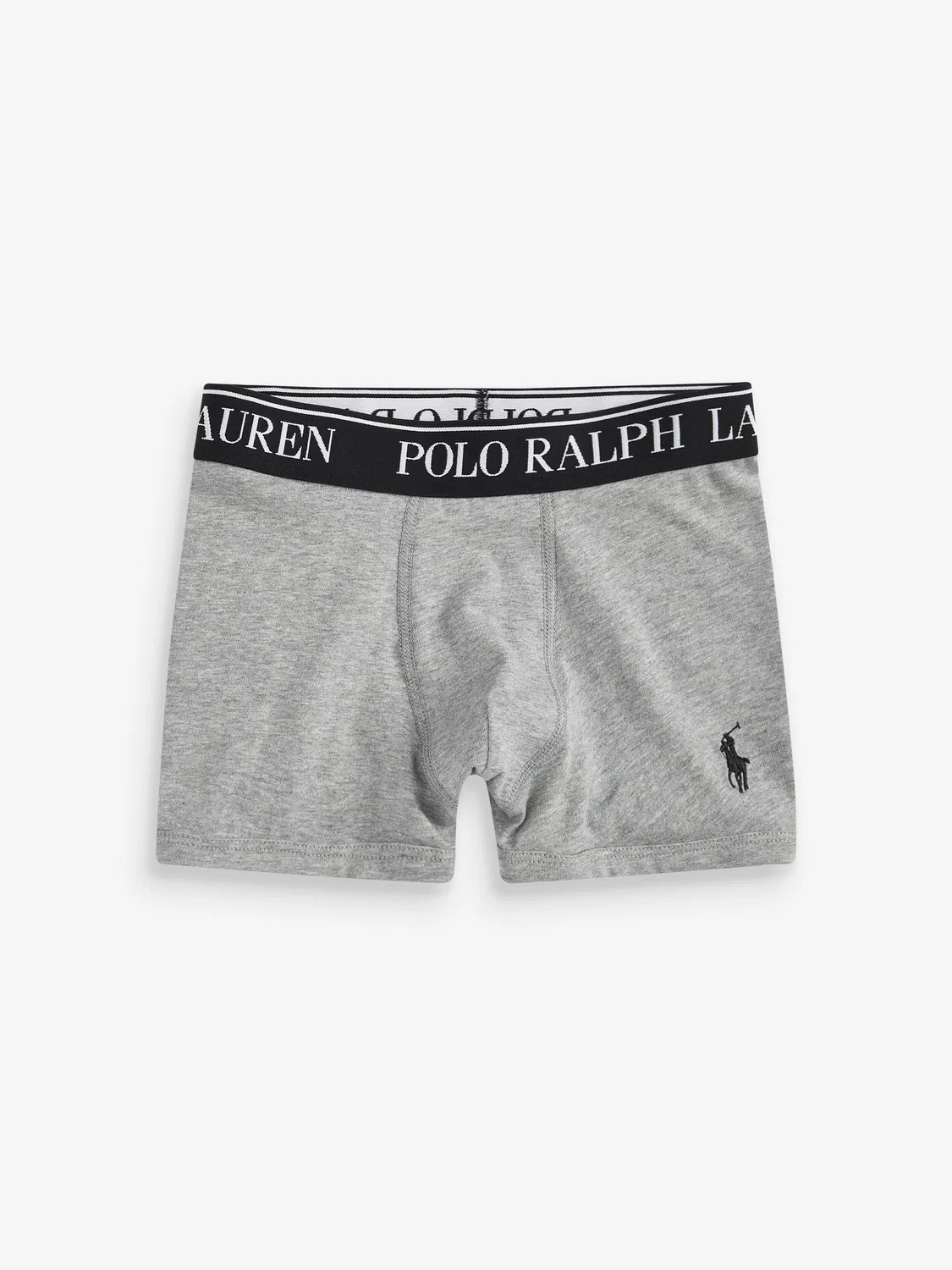Боксеры 3 шт., хлопок с эластаном Polo Ralph Lauren, серые — фото 2