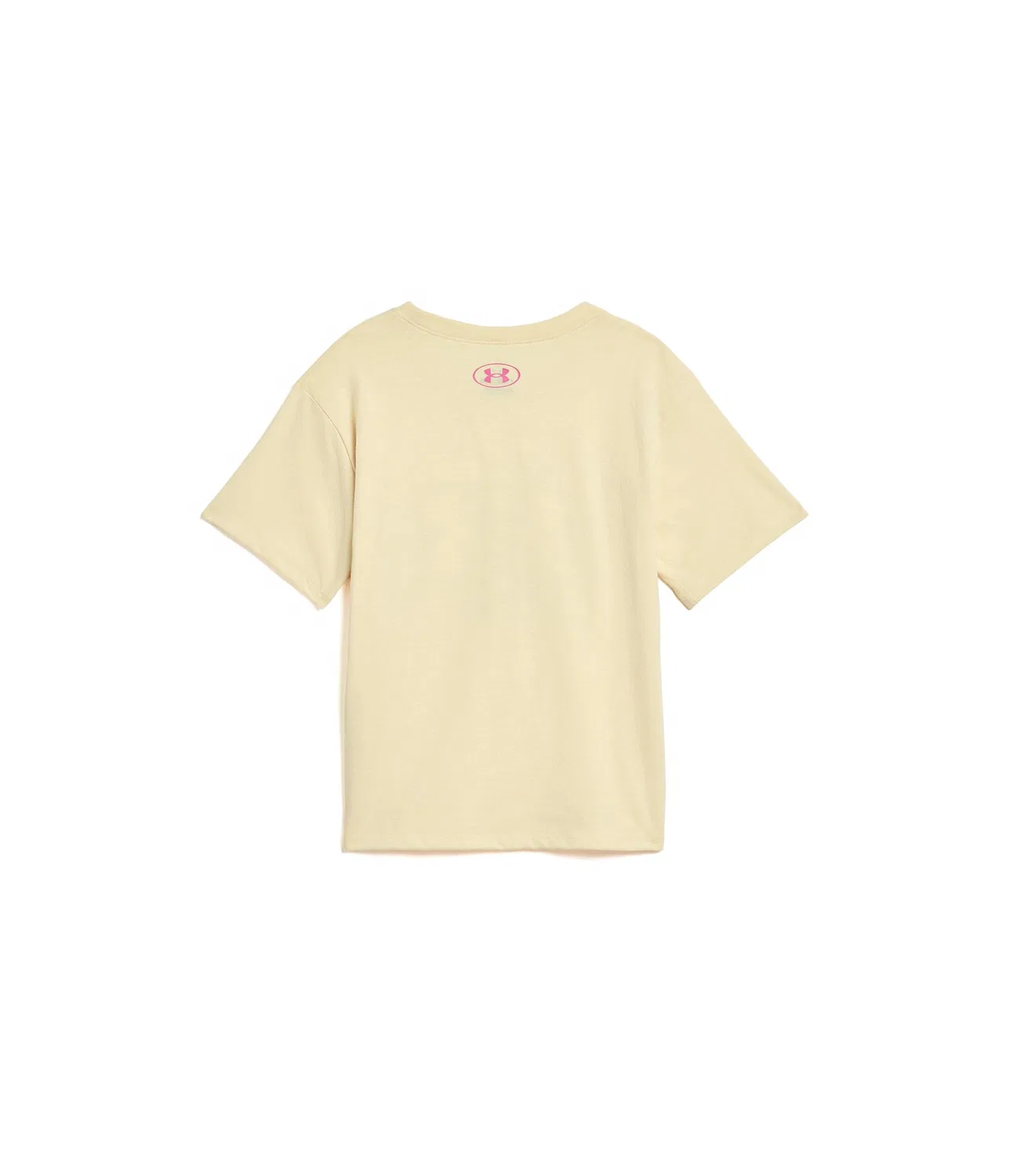 Футболка Stream Core Tee (для детей постарше) Under Armour Kids, Pale Lemon — фото 2