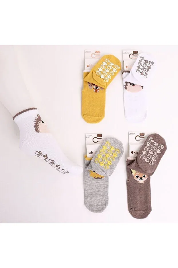 Детские носки для новорожденных с принтом Dressy Life, Brown