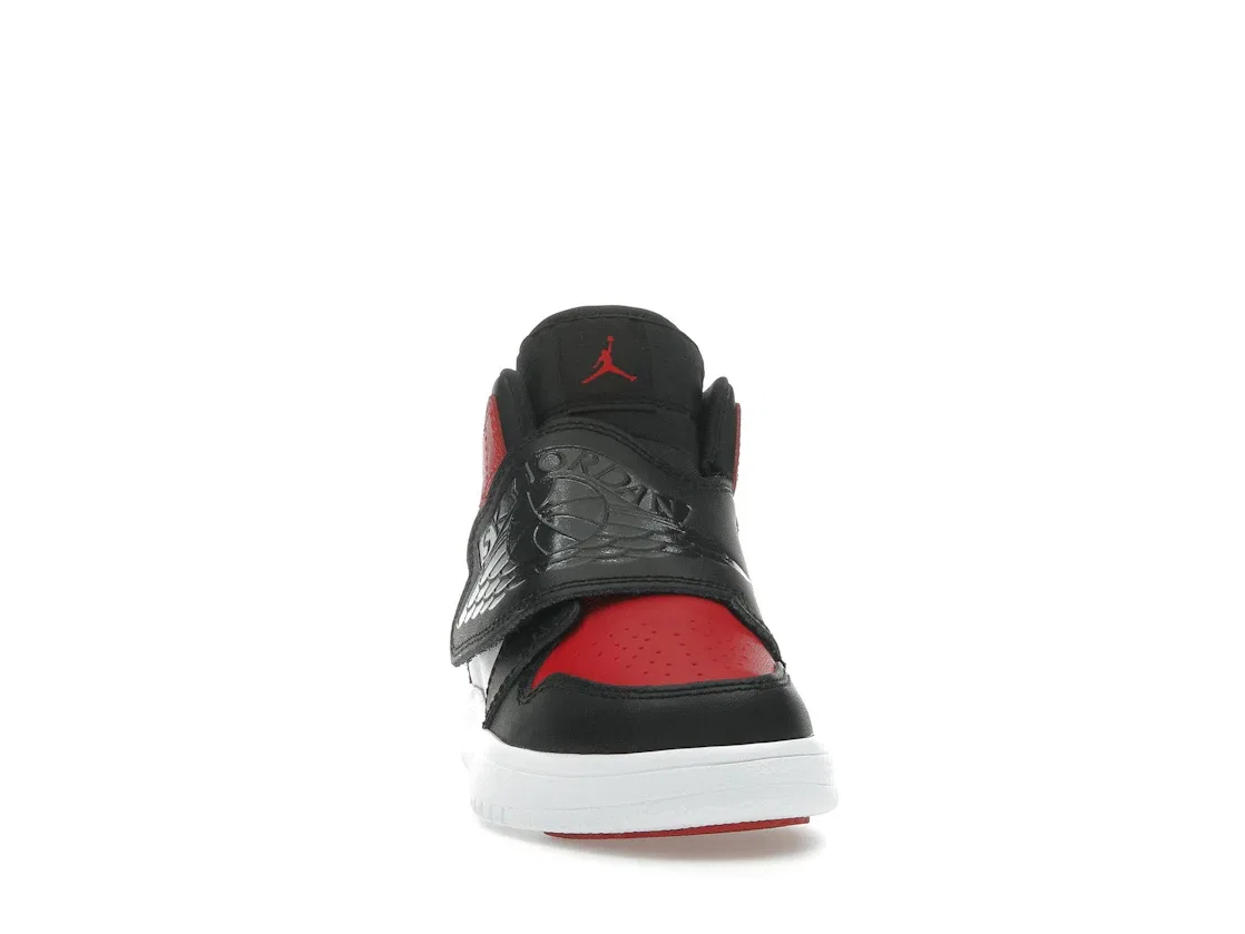 Детские кроссовки Sky Jordan 1 Bred Toe Jordan, Black/Varsity Red/White/Anthracite — фото 2
