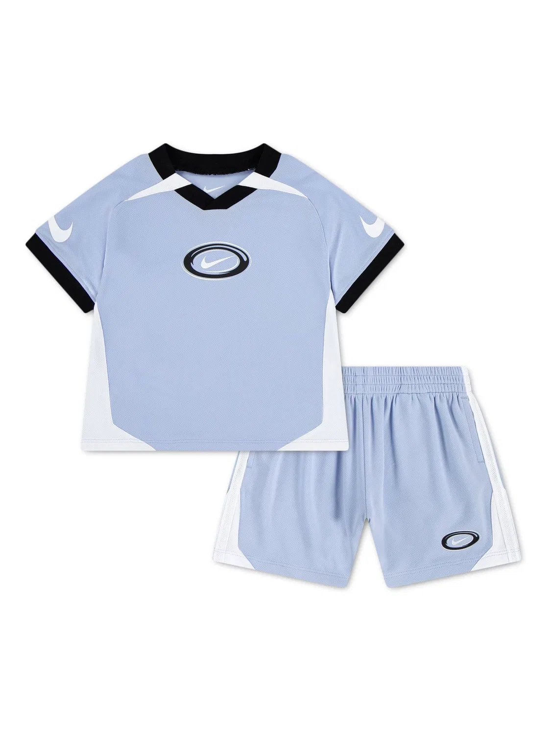 Комплект футболка и шорты Swoosh Love Nike, синий