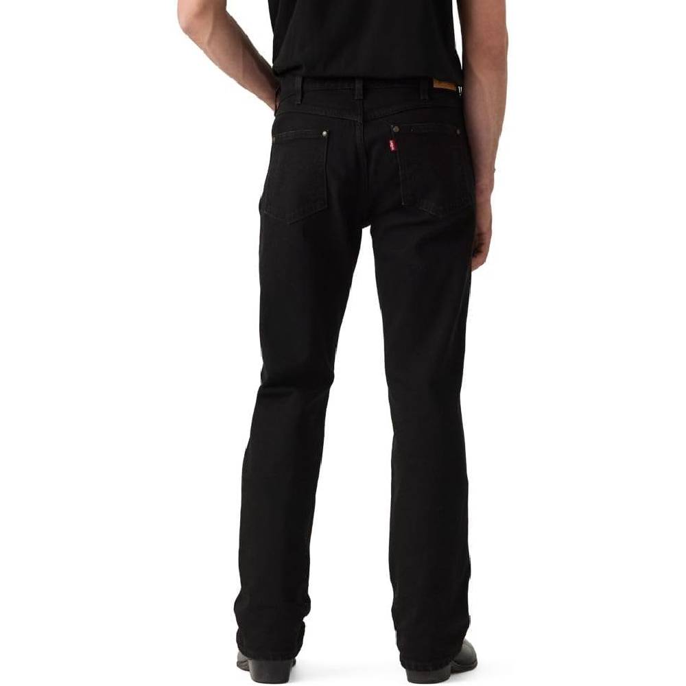 Мужские джинсы Levi's 537 Western Bootcut, черный — фото 2