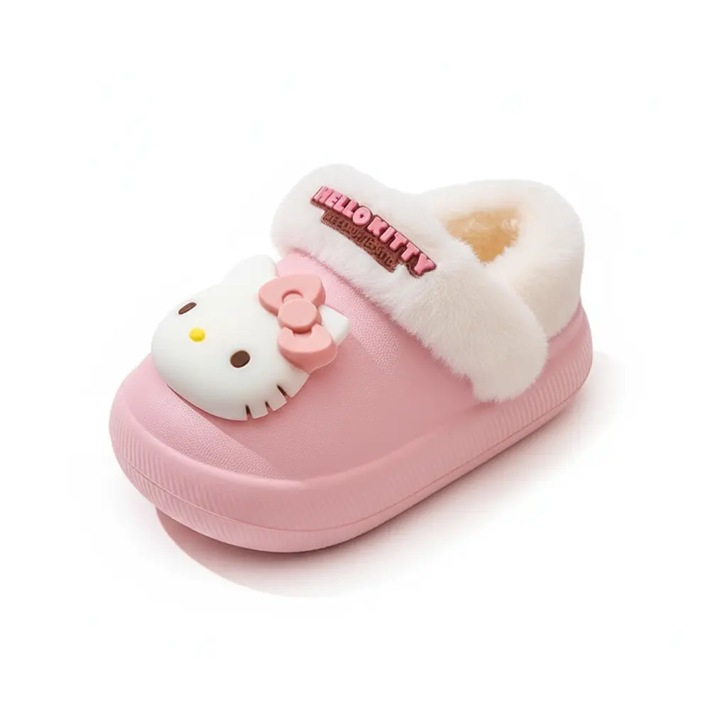 

Детские домашние тапочки Kids Sanrio, розовый