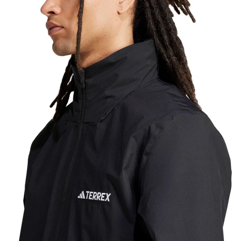 Adidas Performance Multi Essentials 2L Regenjacke Черный — фото 4