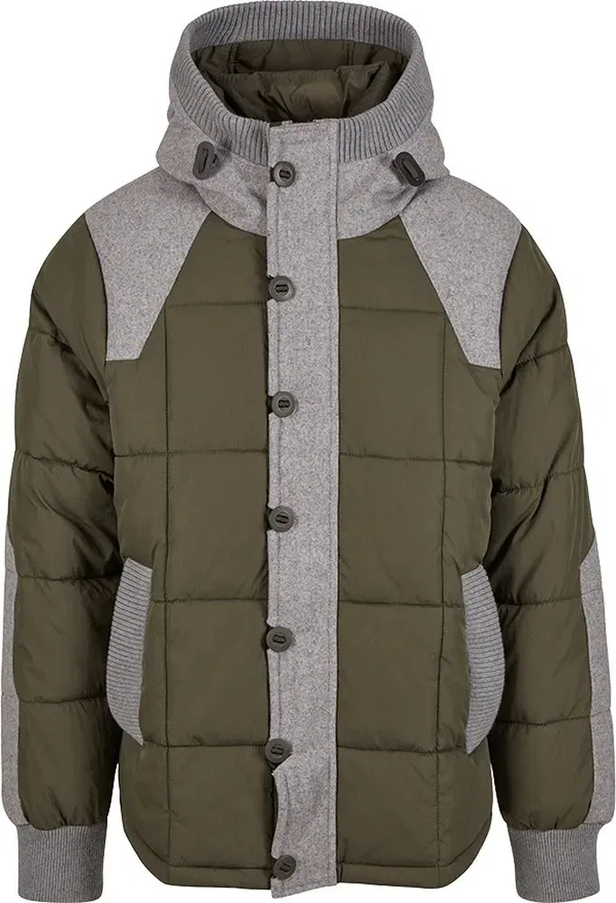 Мужская стеганая куртка Garret Jacket Brandit, Black