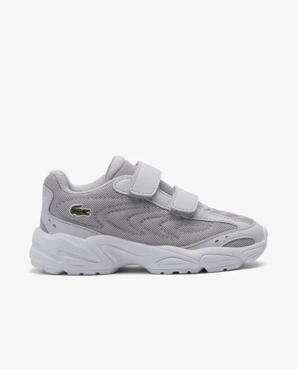 Детские кроссовки с крокодилом Storm 96 2K Lite Lacoste, Gris Claro
