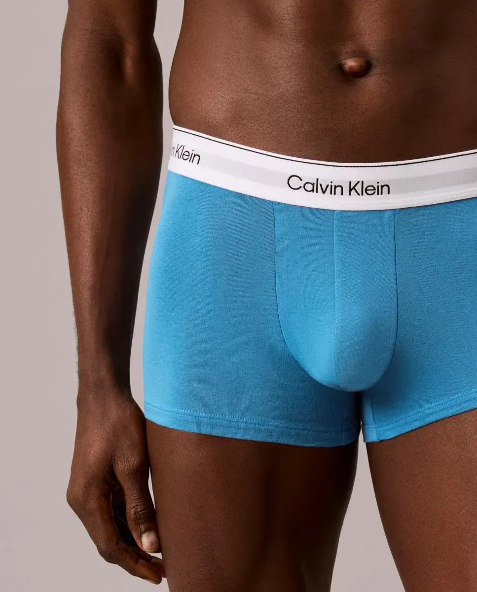 Мужские боксеры с принтом Icon Cotton Stretch Calvin Klein, Multicolor — фото 4