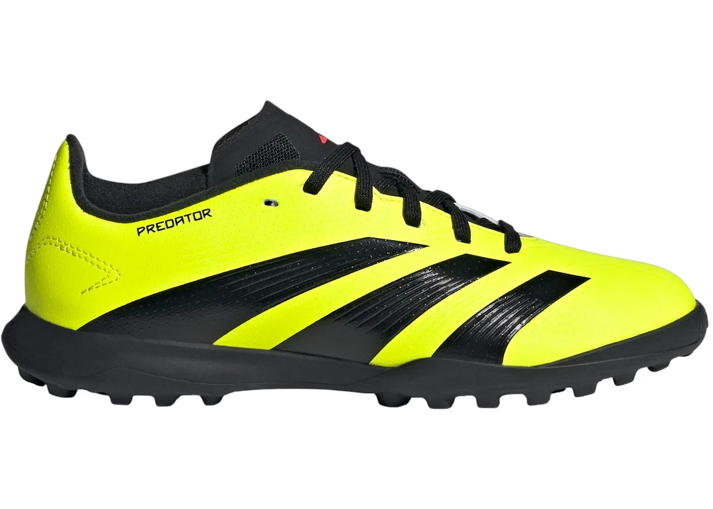 Детские бутсы с покрытием Predator 24 League Turf Adidas, Team Solar Yellow 2 Core Black Solar Red