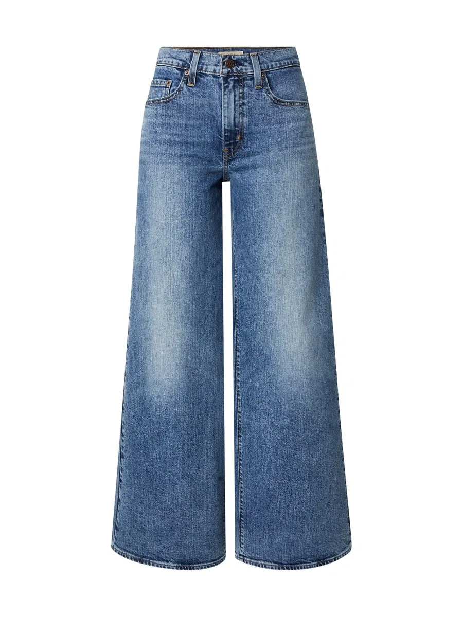 Джинсы LEVI'S с широкими штанинами, синий деним
