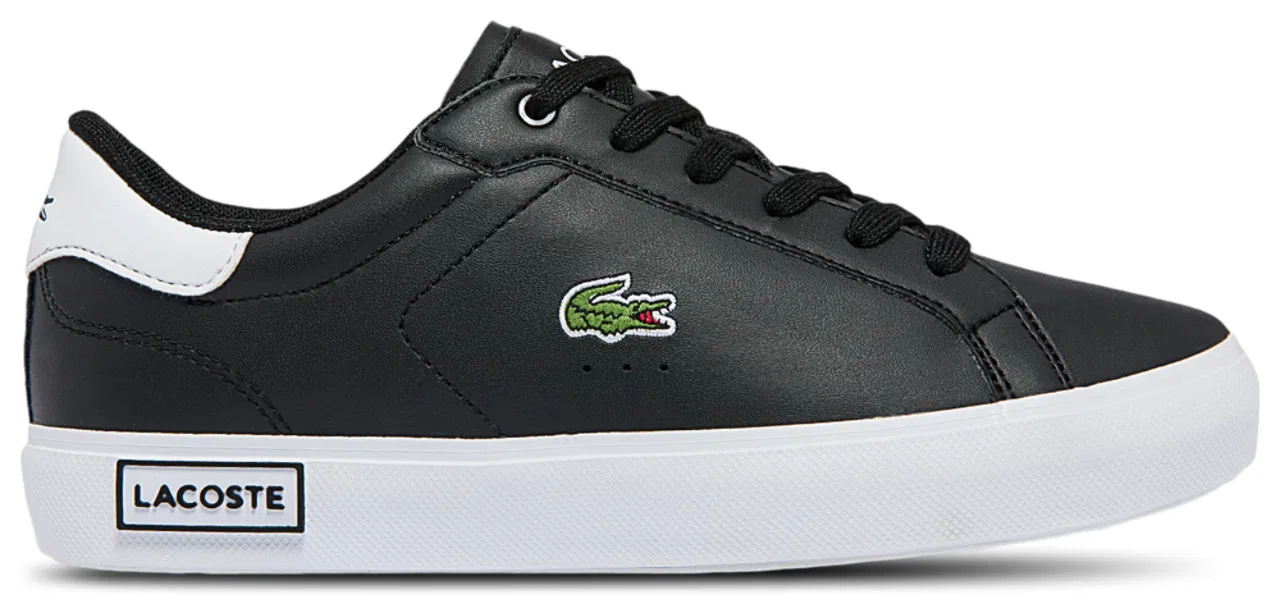 Кроссовки для мальчиков POWERCOURT 0721 Lacoste, цвет Charcoal/Multi