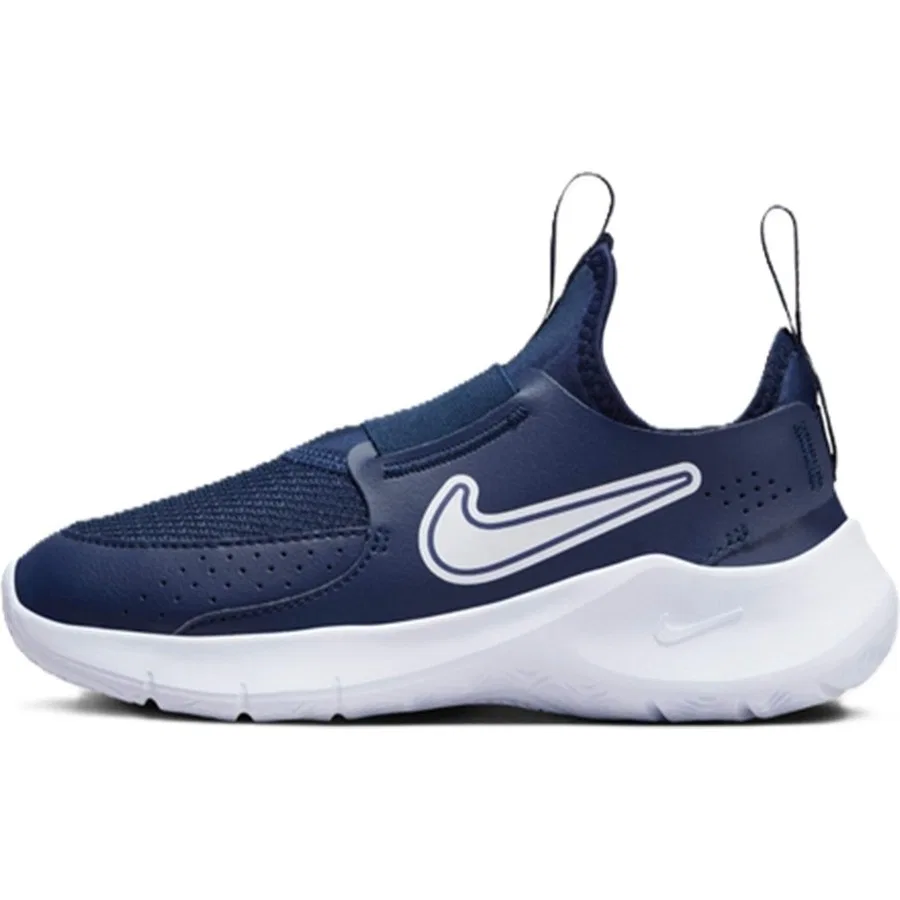 Детские повседневные кроссовки с эластичной лентой Flex Runner 3 Nike, Темно-синий