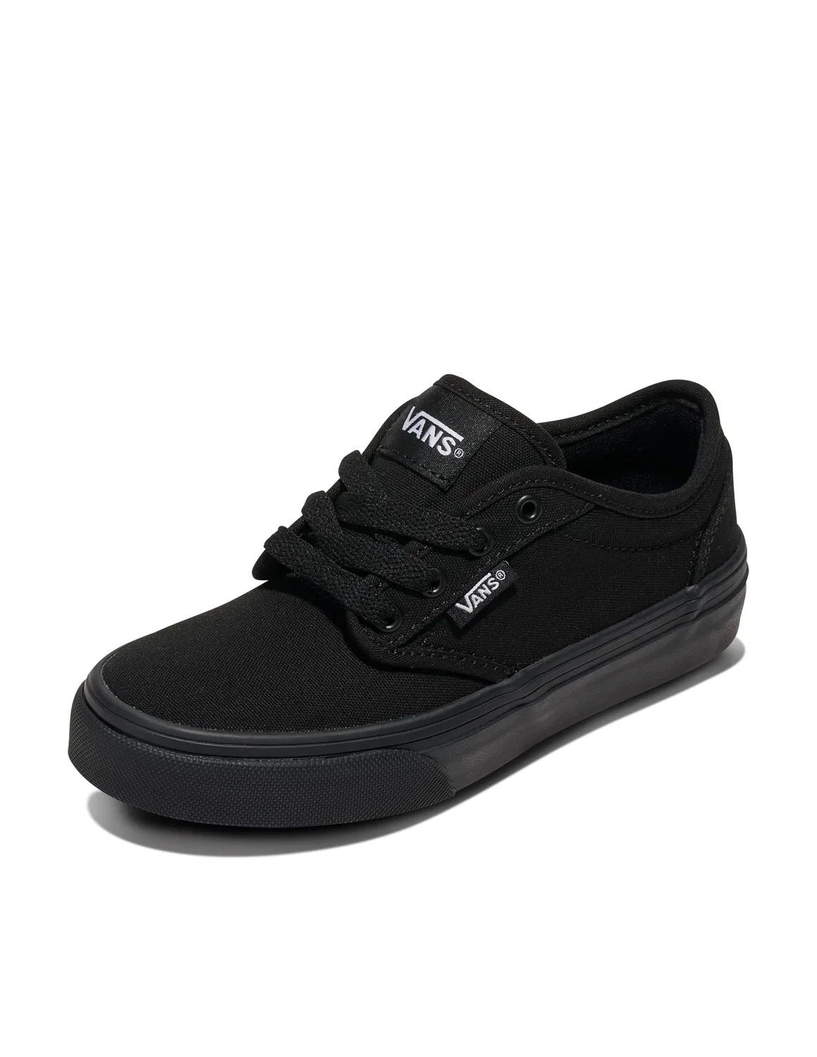 Детские кроссовки для мальчиков Vans Y Atwood (Suede) Raven/Ha Unisex Children's Trainers, Black And Black