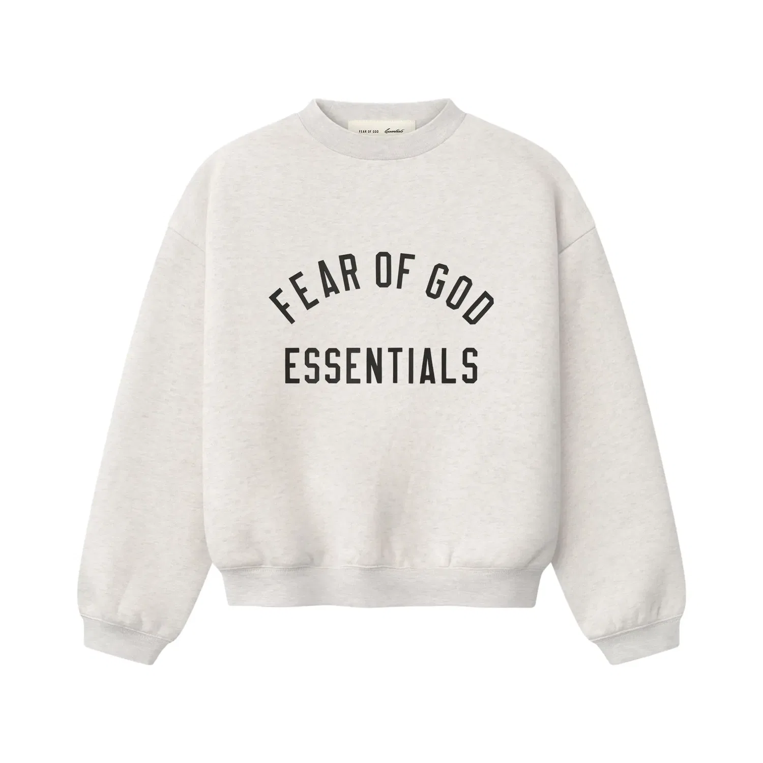 Классическая толстовка с круглым вырезом Fear of God Essentials, кремовый