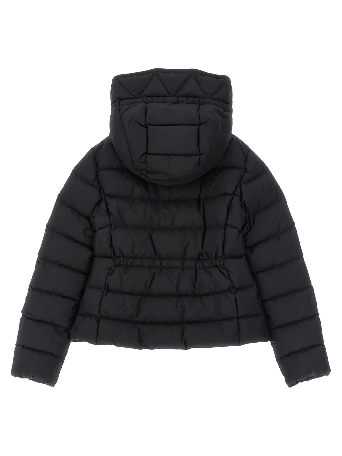 Пуховик Авоче Moncler Enfant, черный — фото 2