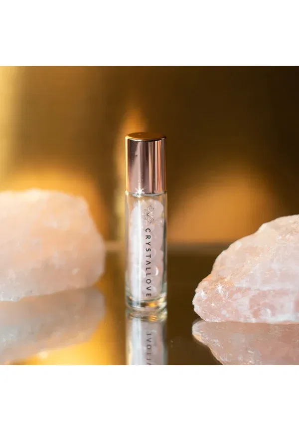 Набор для ухода за кожей глаз Quartz 3D - набор для ухода за кожей Crystallove, розовый — фото 4