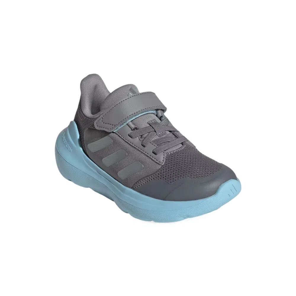 Детские беговые кроссовки с сетчатым верхом TENSAUR RUN 2.0 Adidas, Grey Three/Iron Metallic/Ice Blue — фото 4